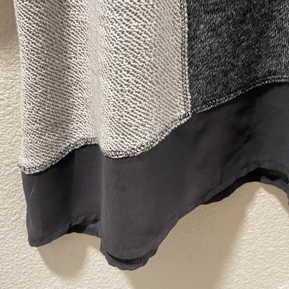 (NWT) STYLE & CO "Relaxed Chic", Textured Knit Top, French Terry, Gray - XL - Picture 5 of 10